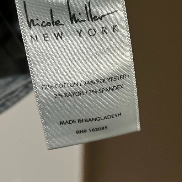 Nicole Miller Denim Style Vest - Picture 8 of 11